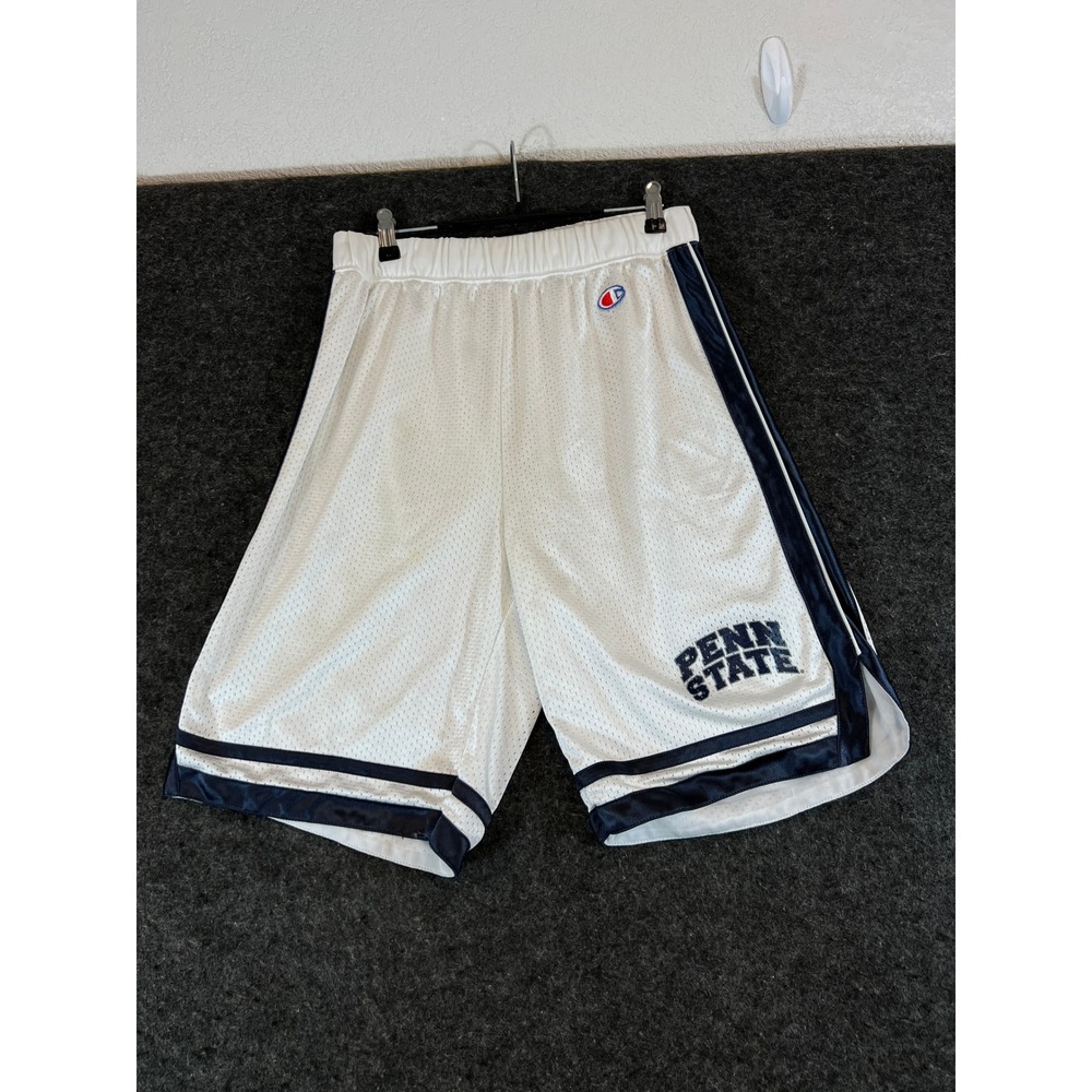 Penn State Nittany Lions Mesh Basketball Shorts Vintage Navy Champion Medium